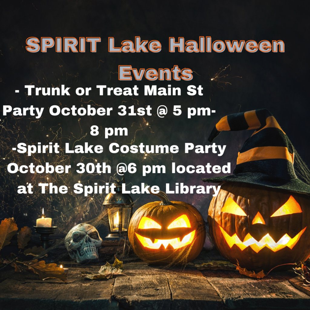 Spirit Lake Halloween Events and Activities