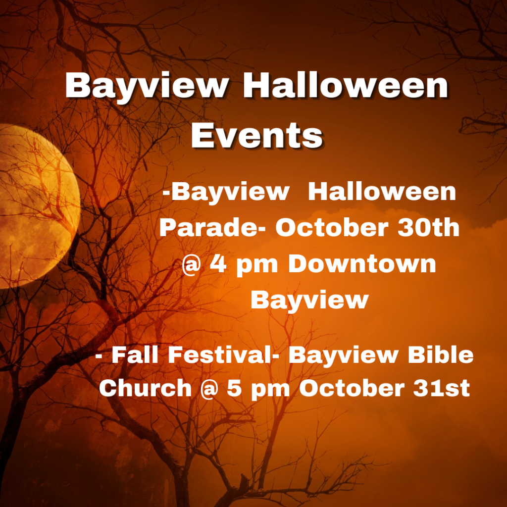 Bayview Halloween Events and Activities