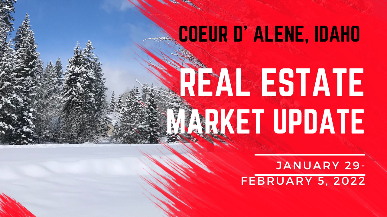 Coeur d' Alene Region Real Estate Market Update North ID Homes