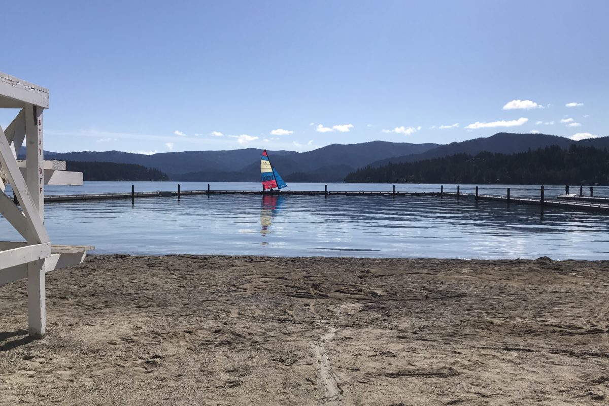 Honeysuckle Beach in Hayden, Idaho