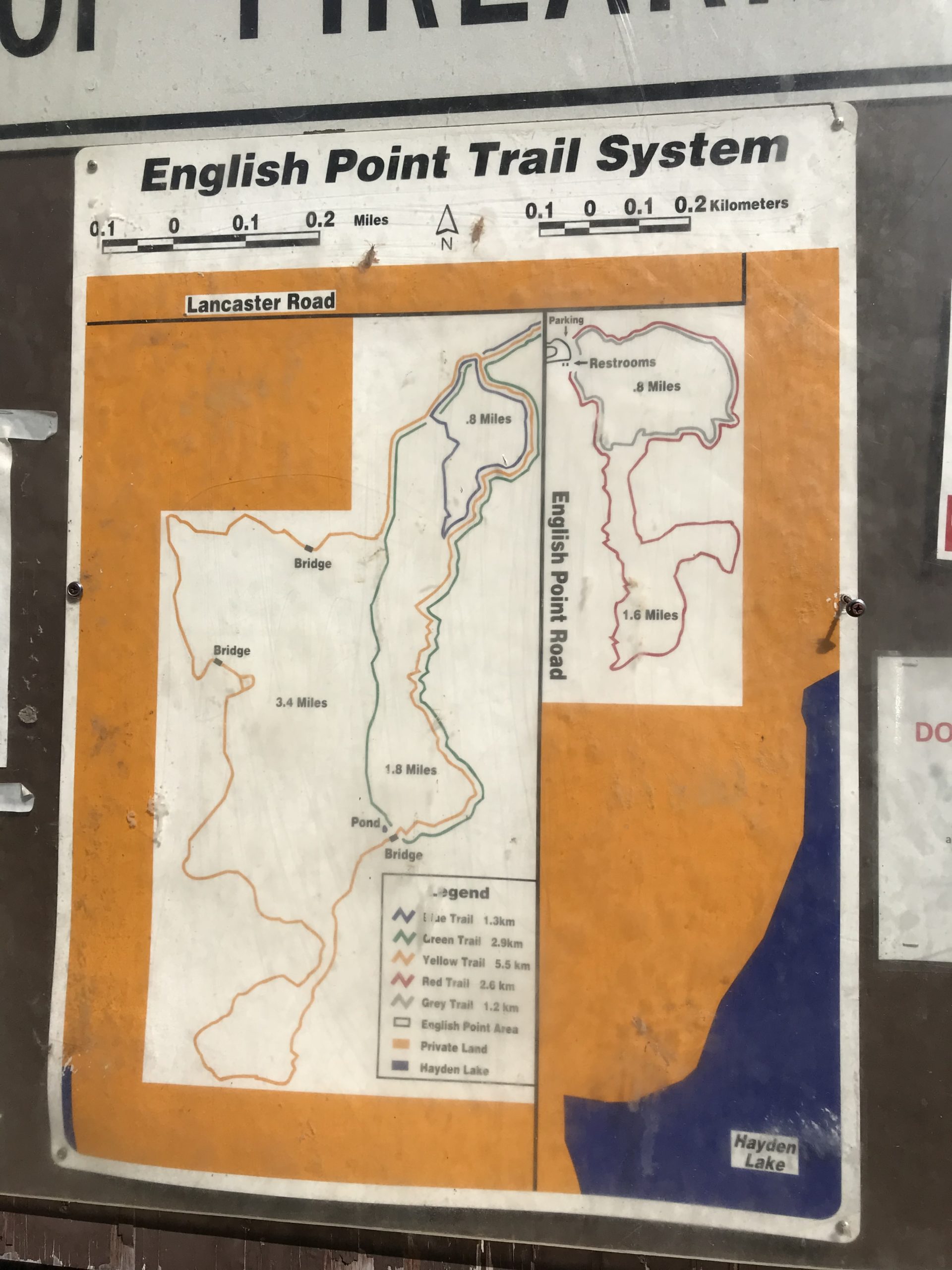 English Point Trail Map